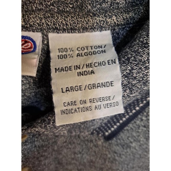 Active Penn State Gray Marled Polo with Embroidered Logo Size Large - Picture 4 of 8